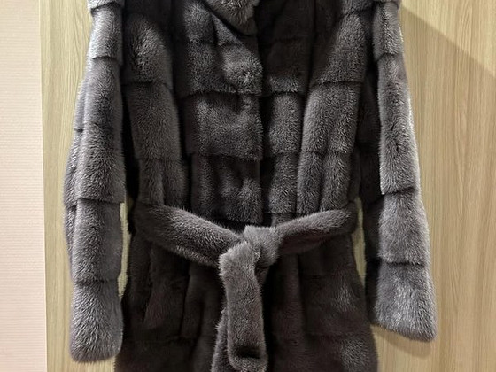 Норковая шуба, s/m