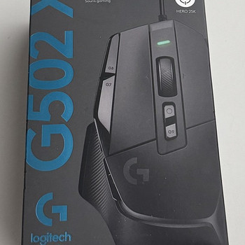 Logitech G502 X , Black