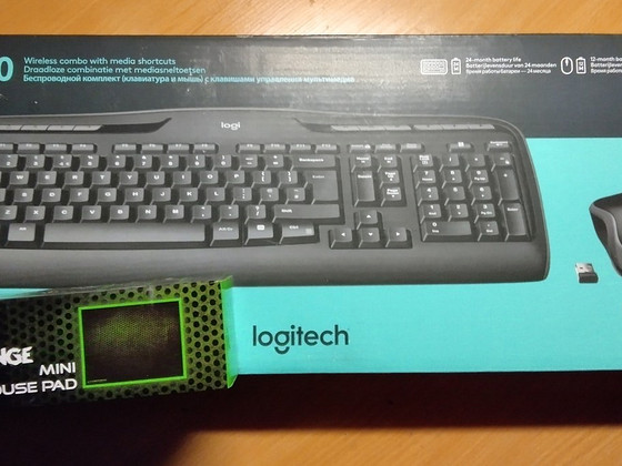 Juhtmevaba klaviatuur ja hiir Logitech