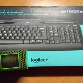 Juhtmevaba klaviatuur ja hiir Logitech