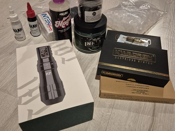 EZ pro p3 tattoo masin + lisavarustus