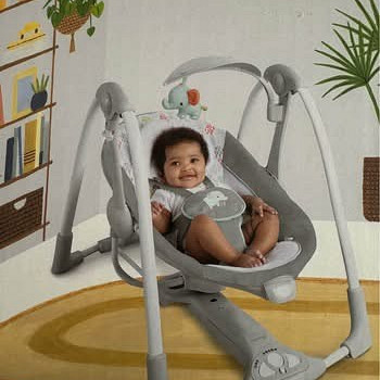 Шезлонг-качалка для малыша INGENUITY kiik
