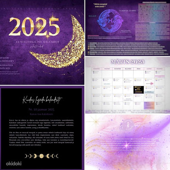 Астрологический календарь 2025 - идеальный подарок на Рождес
