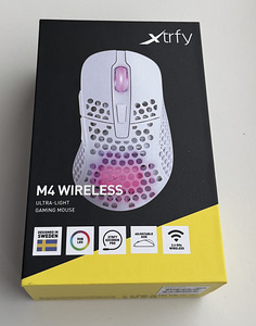 Xtrfy M4 Wireless RGB Gaming Mouse, White (1 фото из 5)