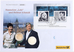 Saksamaa erinevad 2€ meenemündid, mündikaardid. (10 foto / 10)