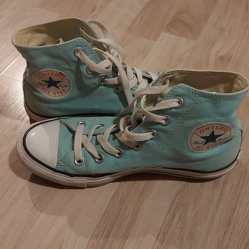 Женские аквамариновые Converse - размер 39