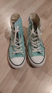 Женские аквамариновые Converse - размер 39 (2 фото из 2)