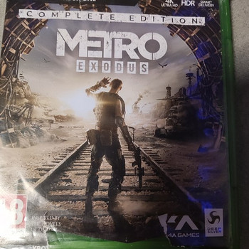 Продаю 2 диска Metro Exodus для xbox one/series x