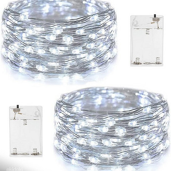 LED фейские огни Два комплекта 50 светодиодов