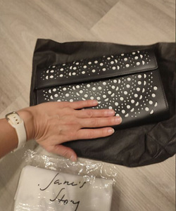 Jane's Story nahast uus clutch kott (6 foto / 10)