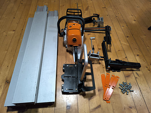 Mootorsaag Stihl MS661 C-M koos Logosol Big Mill Basic (2 foto / 7)