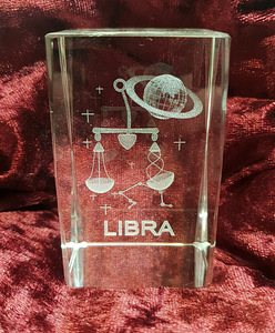 Kristallne sodiaagimärk - Libra (4 foto / 4)