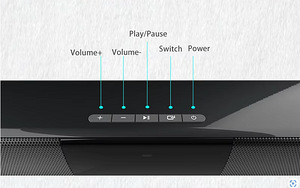 Bluetooth-kõlar võimsusega 40 W (3 foto / 4)