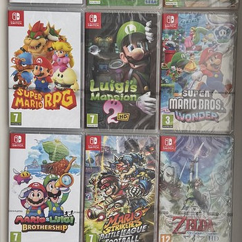 Nintendo Switch Mängud