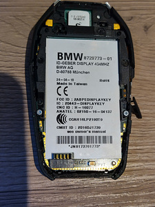 Ключ BMW. Оригинал (2 фото из 4)