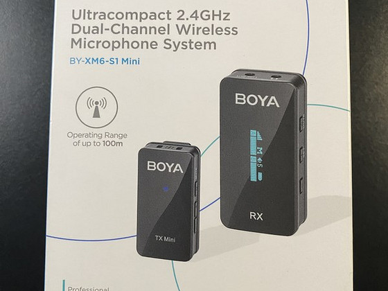 BOYA BY-XM6-S1 Mini беспроводной микрофон