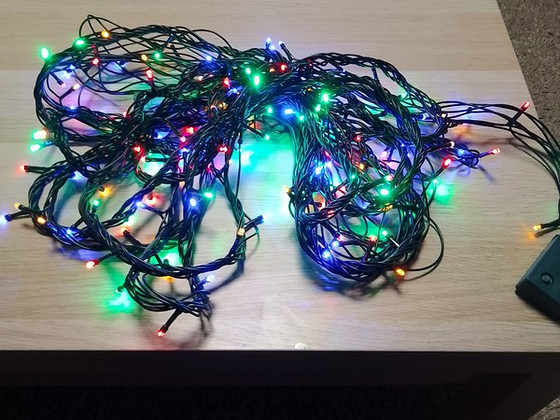Vilkuvad LED jõulutuled