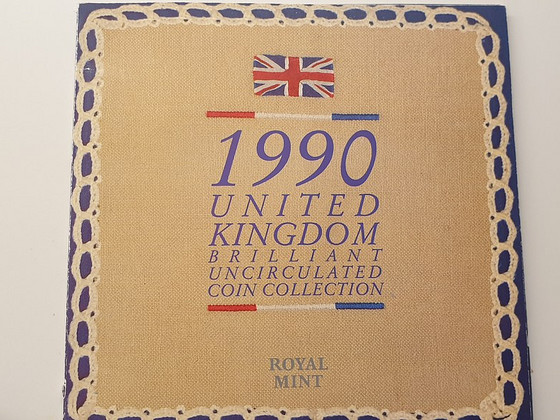 1990 United Kingdom Brilliant Uncirculated Coin Collection