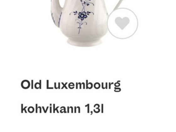 Большой чайник новый Villeroy в коробке