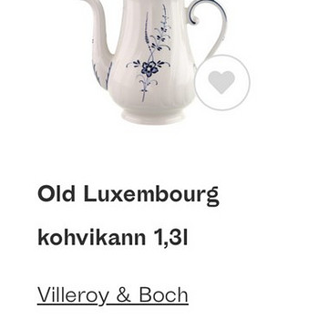 Большой чайник новый Villeroy в коробке