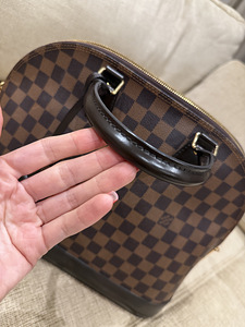 Louis vuitton ALMA MM DAMIER kott (5 foto / 9)