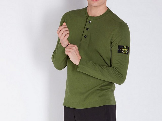 Stone Island Collar Knit