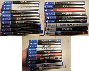 PS4 ja PS5 mängud (1 foto / 4)