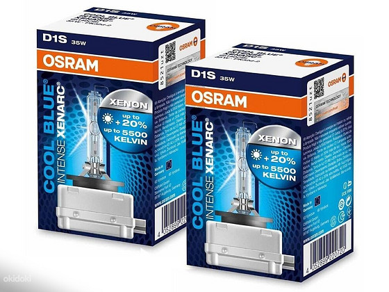 Xenon D1S Cool Blue, Osram 2TK