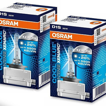 Xenon D1S Cool Blue, Osram 2TK