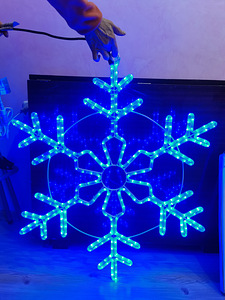 LED valgustus. Lumehelves/ LED valgustus (snezhinka) (1 foto / 4)