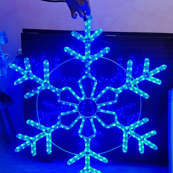 LED valgustus. Lumehelves/ LED valgustus (snezhinka)