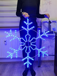 LED valgustus. Lumehelves/ LED valgustus (snezhinka) (3 foto / 4)