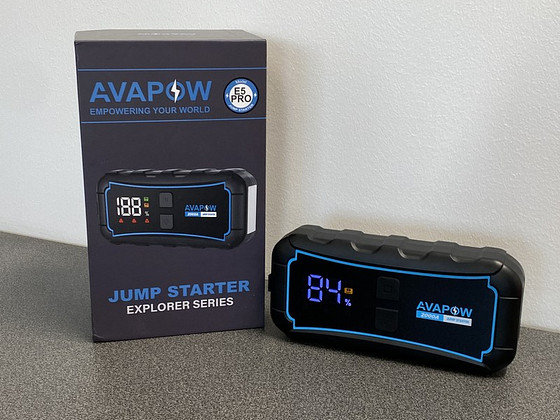 Avapow E5 Pro käivitusabi/akupank