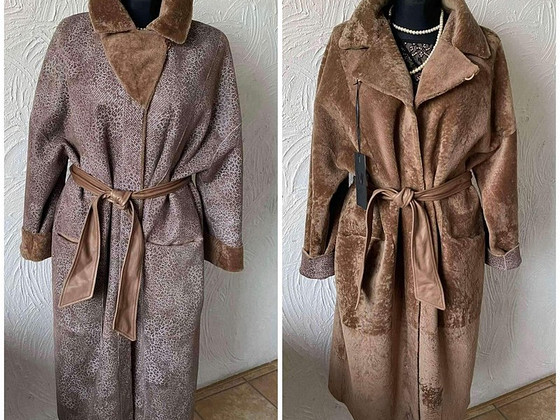 Мутоновое пальто астраган 38-40-42-44(?)