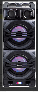 Juhtmevaba kõlar Lenco PMX-350, must, 320 W (1 foto / 4)