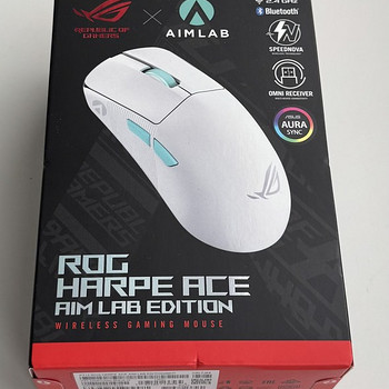 ASUS ROG Harpe Ace Aim Lab Edition Mouse , White