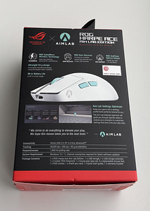 ASUS ROG Harpe Ace Aim Lab Edition Mouse , White (2 фото из 5)