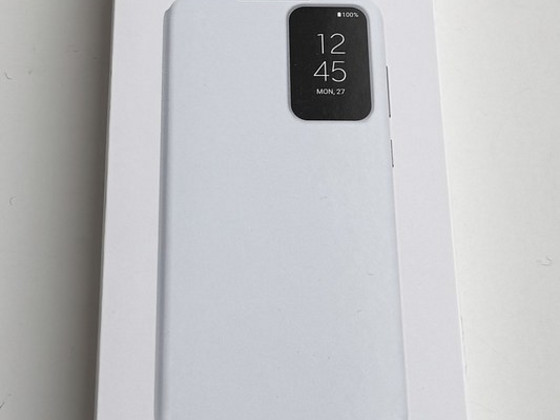 Samsung Galaxy A35 Smart View Wallet Case , White