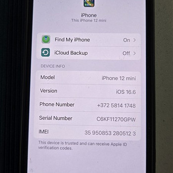 Продается iPhone 12 Mini в очень хорошем состоянии