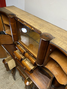 Haruldane art deco stiilis vitriinkapp (8 foto / 10)