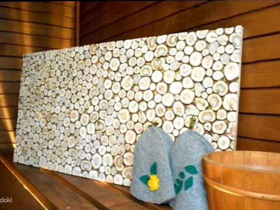 Плита из можжевельника 145x30x20