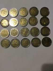 Евро монеты (1 фото из 5)