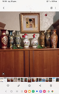 Kollektsioon vaase. 17 tükki (2 foto / 8)