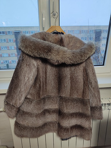 Продам шубу нутрия натуральная (3 фото из 4)