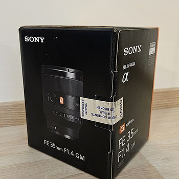 НОВИНКА! Объектив Sony FE 35mm F1.4 GM