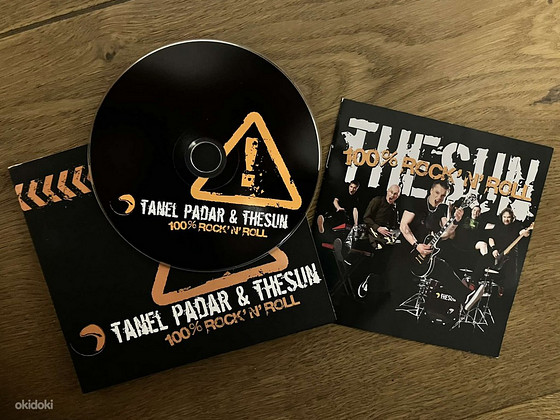 Альбом Tanel Padar & The Sun 100% Rock'N'Roll с буклетом текстов песен