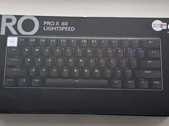 Logitech PRO X 60, SWE , Black
