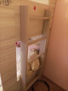 Kahekorruseline voodi diivaniga 190 cm. (2 foto / 5)