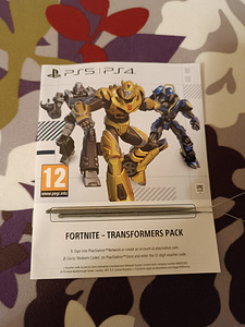 Kingituskaart Fortnite'i esemetele (1 foto / 2)