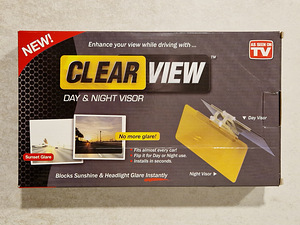 Clear View öö- ja päevavari (day & night visor) (2 foto / 9)